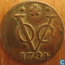 VOC 1 duit 1734 Holland