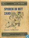 Sporen in het zand