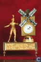 Clock / alarm clock - Figurative clock - Don Quichot pendule
