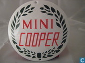 Emaille Reklamebord : Mini Cooper