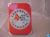 Emaille Reklamebord : Chevrolet Corvette