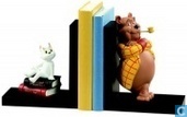 Bookend Tom Puss and OB Bommel