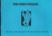 Vanaf morgen verschijnt