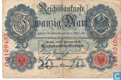 Duitsland 20 Mark 