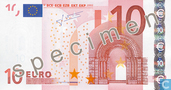 10 Euro "Specimen"