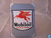 Emaille Reklamebord : Mobiloil