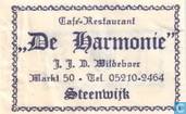 Café Restaurant "De Harmonie"