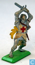 Toy soldier - Britains - Cross Knight with sword