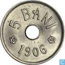 Roemenië 5 bani 1906