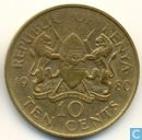 Kenia 10 cents 1980