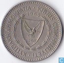 Cyprus 100 mils 1963