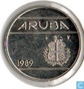 Aruba 25 cents 1989