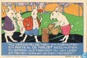 Konijnen en de jager  