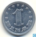 Joegoslavië 1 dinar 1963