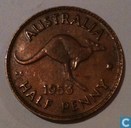 Australië ½ penny 1953