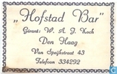 "Hofstad Bar"