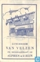 Lunchroom Van Velzen