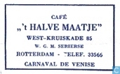 Café " 't Halve Maatje"