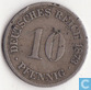 German Empire 10 pfennig 1873 F