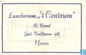 Sugar packet - Bags - Lunchroom " 't Centrum"