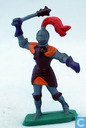 Knight with club