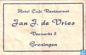 Hotel Café Restaurant Jan J. de Vries