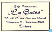 Café Restaurant "La Gaîté"