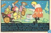 Vliegtuig op mars    