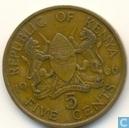 Kenia 5 cents 1966