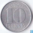 DDR 10 pfennig 1967