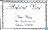 "Hofstad Bar"