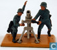 German Mortar with crew