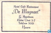 Sugar packet - Bags - Hotel Café Restaurant "De Magneet"
