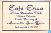 Café Erica Annex Bungalow Park