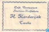 Café Restaurant Stations Koffiehuis H. Korderijnk