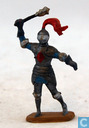 Knight with club
