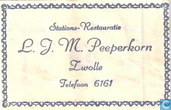 Stations Restauratie L.J.M. Peeperkorn