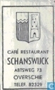 Café Restaurant Schanswijck
