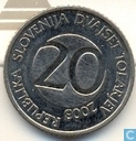 Slovenië 20 tolarjev 2003