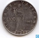 Vaticaan 100 lire 1963
