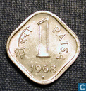 Coin - India - India 1 paisa 1968 (Bombay/Mumbai)