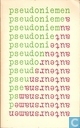 Pseudoniemen. Auteursnamen 
