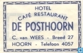 Sugar packet - Bags - Hotel Café Restaurant De Posthoorn