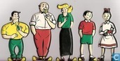 Suske en Wiske - Kleine Milkana figuurtjes