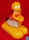 Lisa Simpson met saxofoon