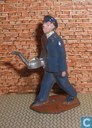 Driver with oil can