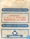 Sugar packet - Wrappers - Bondshotel G.A. v.d. Voorn