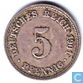 German Emipre 5 pfennig 1901 (A)