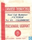 Sugar packet - Wrappers - Hotel Café Restaurant "Victoria"
