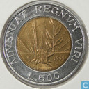 San Marino 500 lire 1993